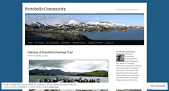 Desktop Screenshot of portobello.org.nz