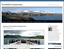 Tablet Screenshot of portobello.org.nz